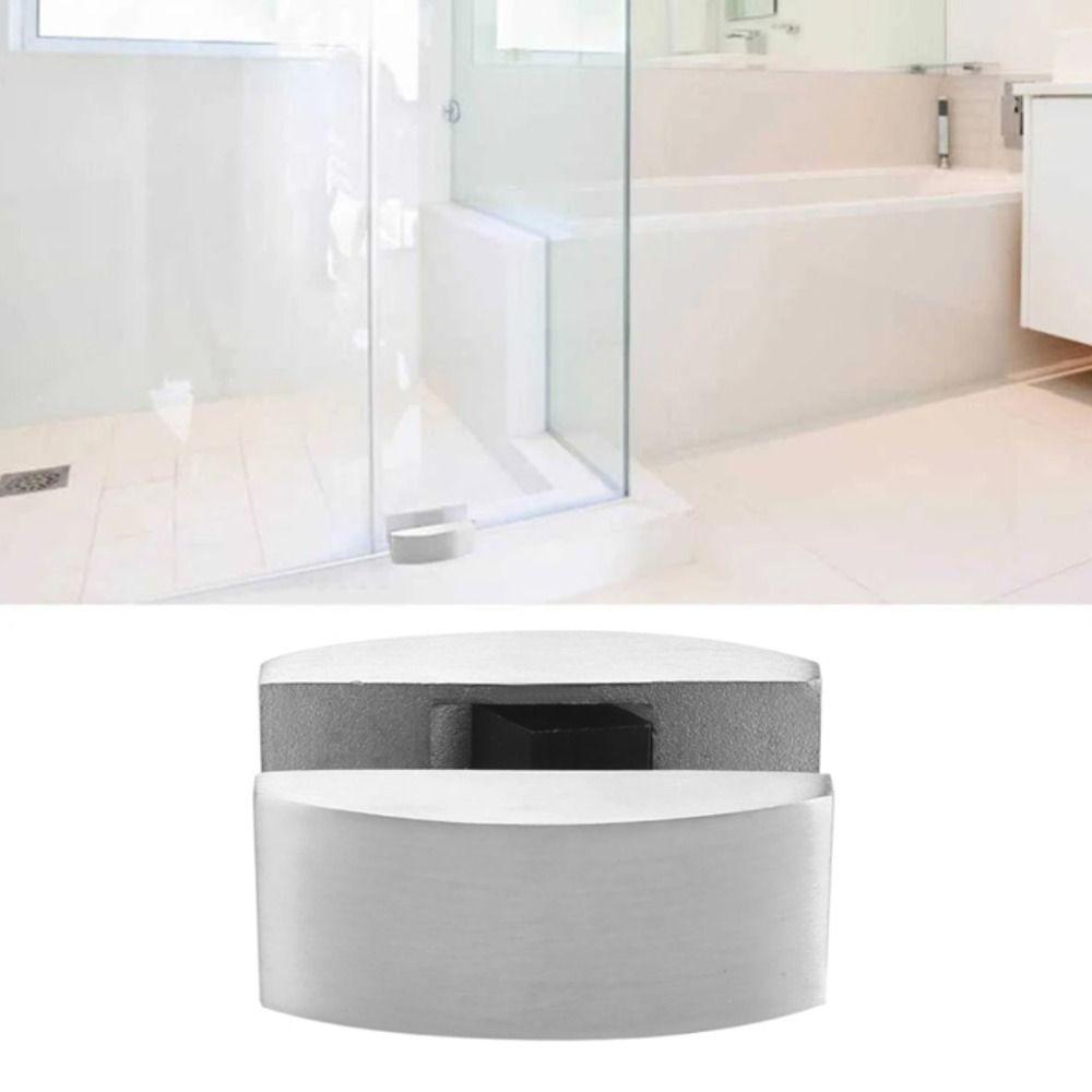 304 Stainless Steel Floor Bottom Guide Bottom Guide Floor Guide Frameless Sliding Doors Steel Construction Hardware Replacement