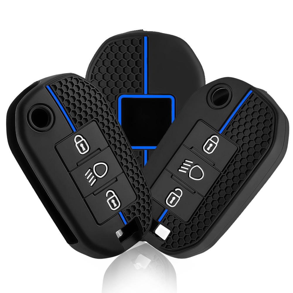 Silikonowe Etui na Kluczyk Samochodowy Do Citroen C5 C3 C4 C8 Berlingo Do Peugeot Partner Rifter 208 308 508 407 2008 3008 Expert