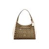 Kristy 32 Snake Print Leather Large Capacity Bucket Bag Women Handbags Khaki White C7332-IMLOT