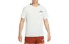 Laufshirt Herren Berg Gipfel Weiß DV9306-121