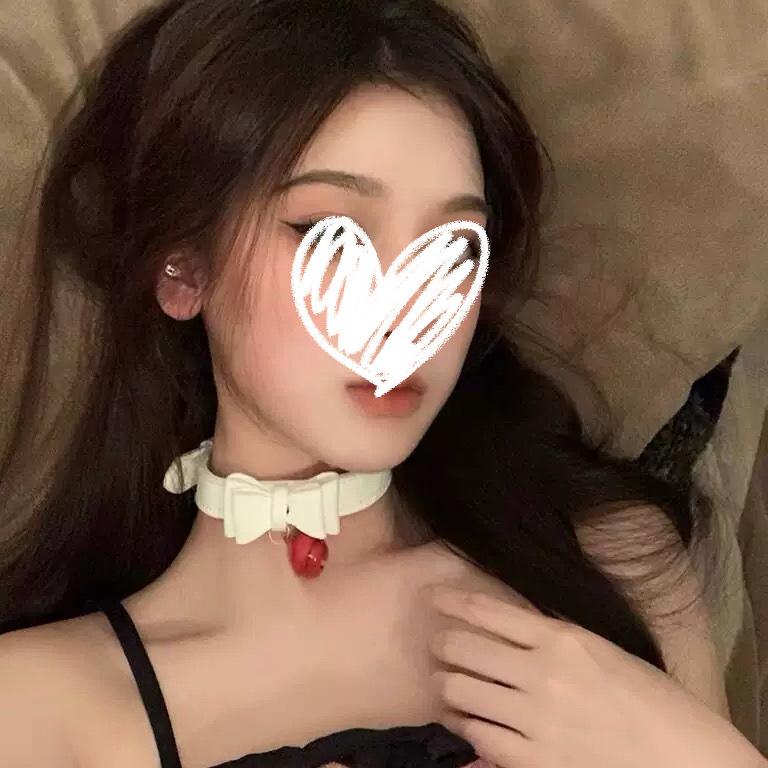Bow Bell Choker Necklace, Sweet Delicate Couple Clavicle Neck Accessory for Women