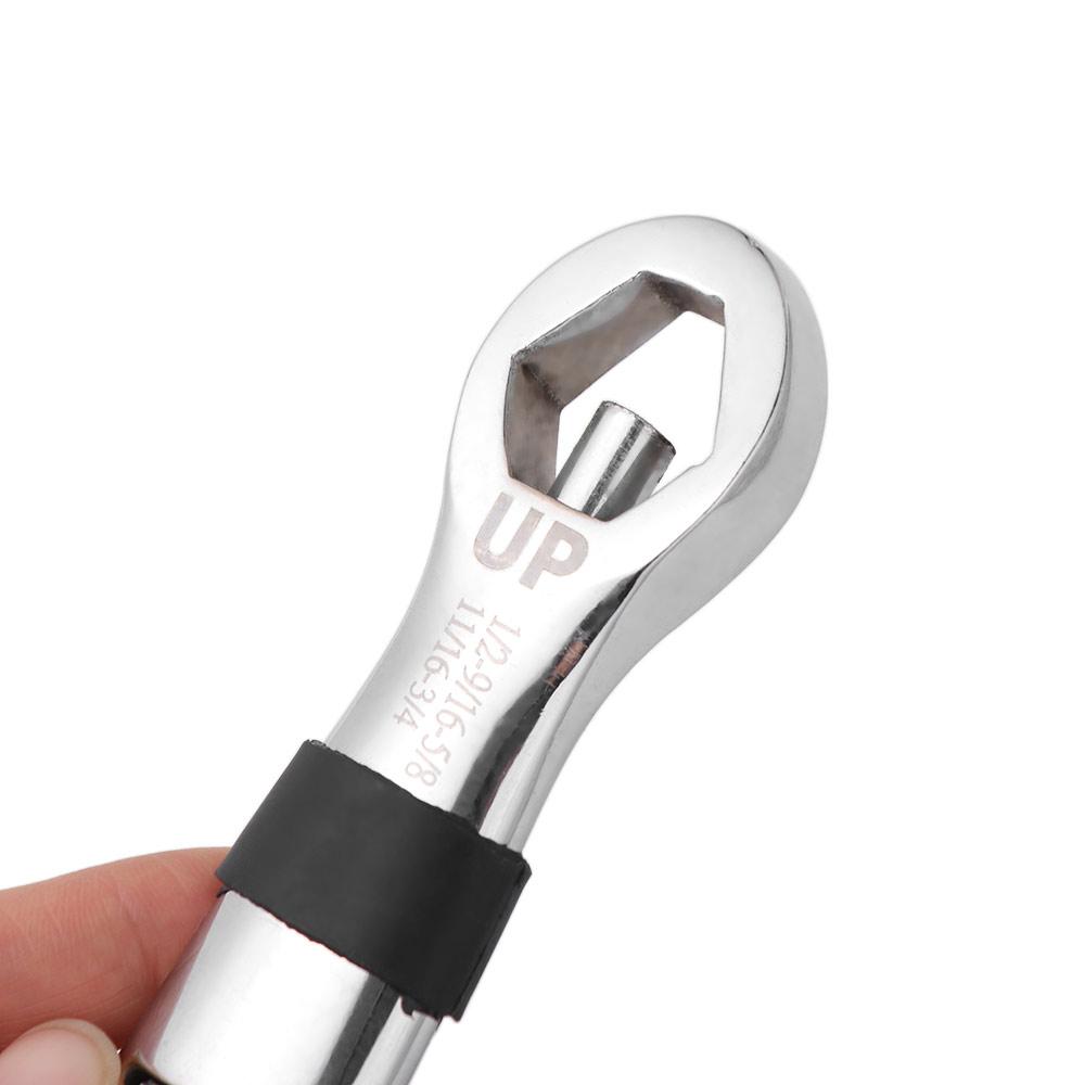 7-19mm Universal Wrench CR-V Key Flexible Hand Tool Adjustable Spanner  Multitools