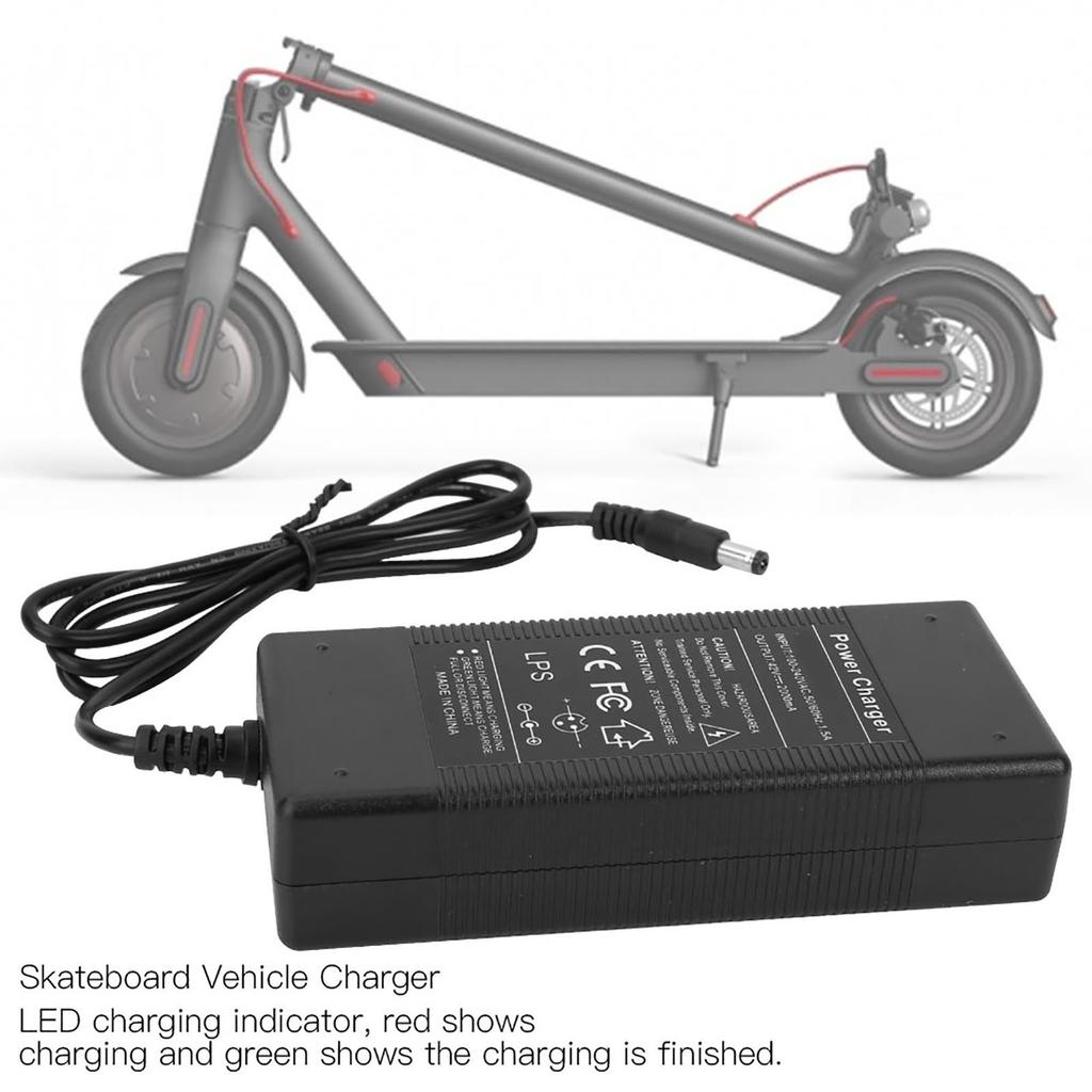 Portable Reusable 2A Charger Suitable for Electric Skateboard Vehicle