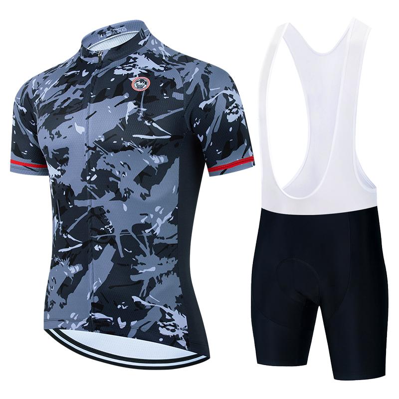 2025 Men Cycling Jersey Set Vendull classic MTB Cycling Bib Shorts Kit Reflective Bike Clothes Bicycle Maillot Cycling Clothing