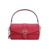 Greenwich Classic Solid Design Commuter Fashion Leather Tote Bag Women Handbags Red 30H1GGRL2L-602