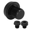 Aluminum Alloy Extension Cue Stick Protector Case Cover Billiard Cue Bottom Plug Billiard Cue Bumper Billiard Back Plug Screw