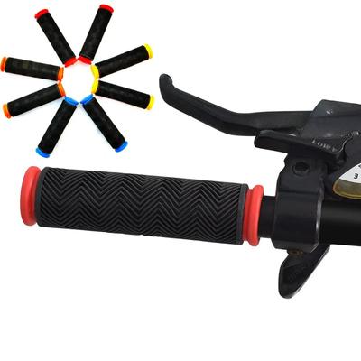 Wave Pattern Anti-slip Shock Absorption Bike Fixedgear Bike Handlebar Grips Universal Handlebar Gloves Bicycle Accessories