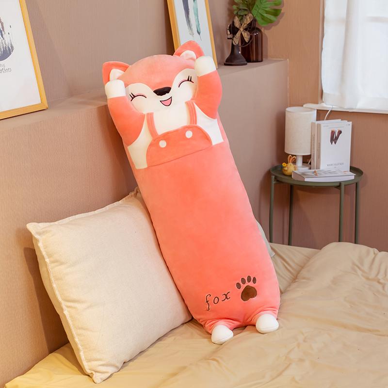 70/90/120CM Cartoon Animal Dinosaur Unicorn Cat Plush Toys Stuffed Soft Long Sleeping Pillow Dolls  Birthday Gift 70cm