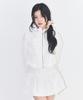 Iligo Frill Dot Balloon Skirt White