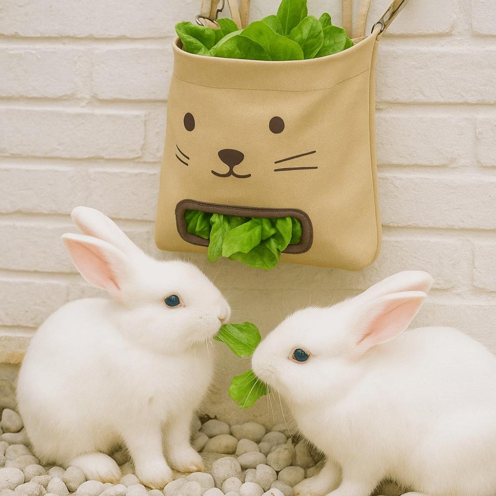With Hooks Guinea Pig Feeder Bunny Design Grass Dispenser Pet Accessory Hay Feeder  Hamster