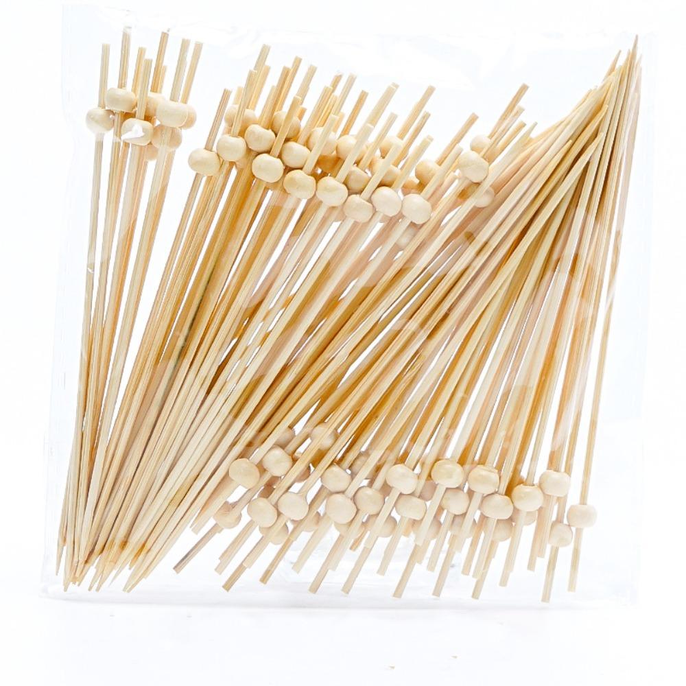 Picnic Party Supplies Cocktail Fork Wooden Dessert Salad Stick Cocktail Pick  Food Cupcake Fruit