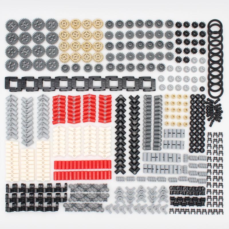 Building Blocks Bricks Technical Parts Pin Beam Liftarm Axle Connector Panel Gear Car Motorcycle Technology Set Toys
