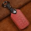 Leather Smart Remote Car Key Case Cover For Honda Vezel City Civic Jazz Brv Br-V Hrv Key Case  2Btn Car Accessories