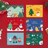 24PCS Christmas & Thanksgiving Greeting Card Set - Festive Holiday Designs for Gifts
