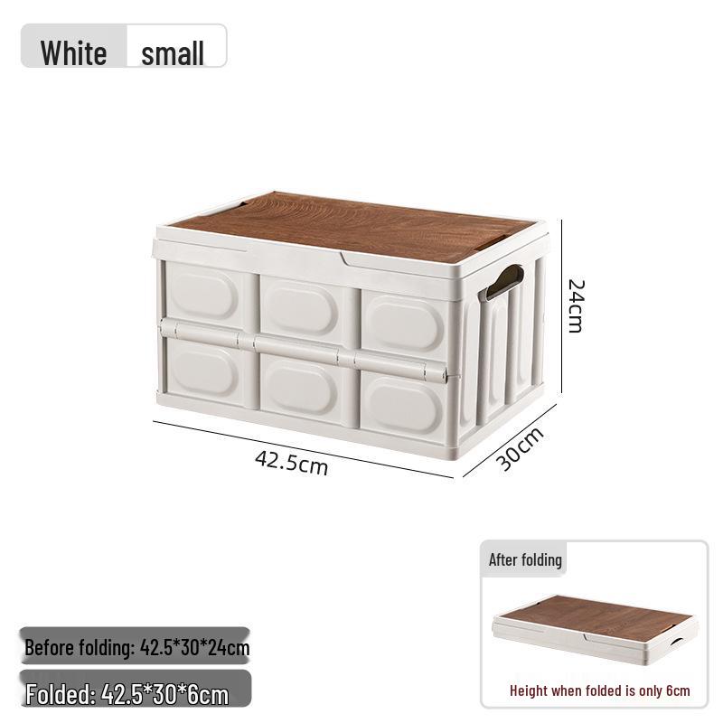 Golden Cat Outdoor Folding Storage Box for Camping & Car Trunk