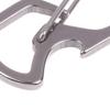 Stainless Steel Keychain Bottle Opener Multifunctional Carabiner Multifunctional Outdoor Keychain Ring Bag Pendant