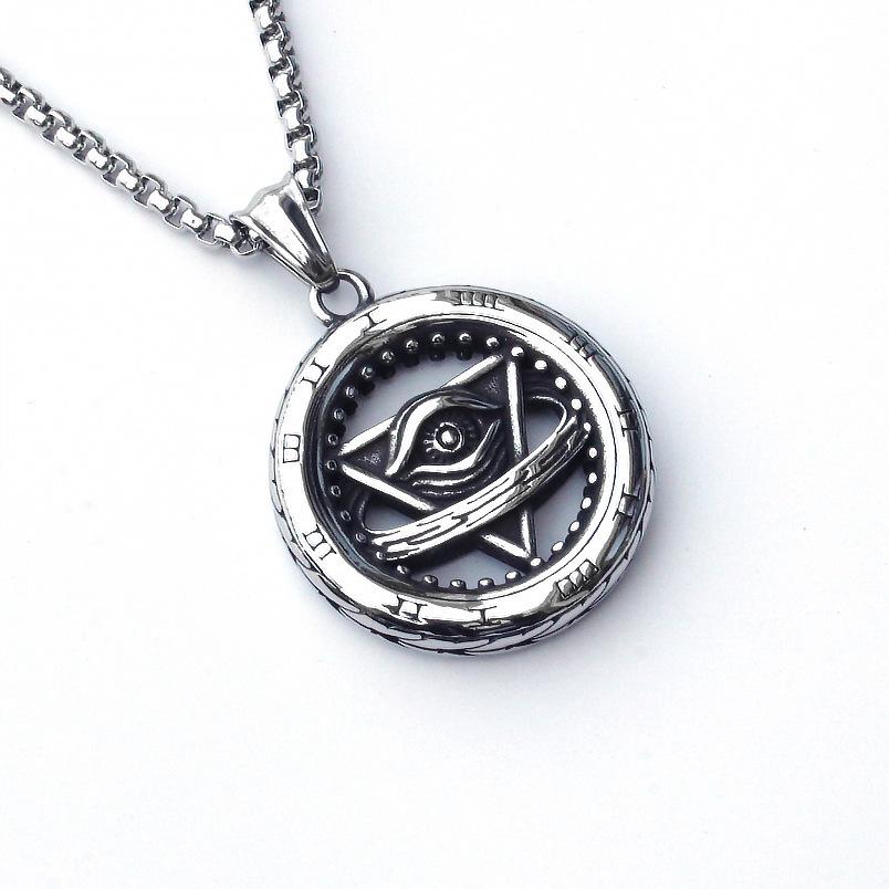 Hip-Hop Zodiac Year of the Snake Pendant: Cobra King Necklace for Men & Women - Stainless Steel Animal Jewelry