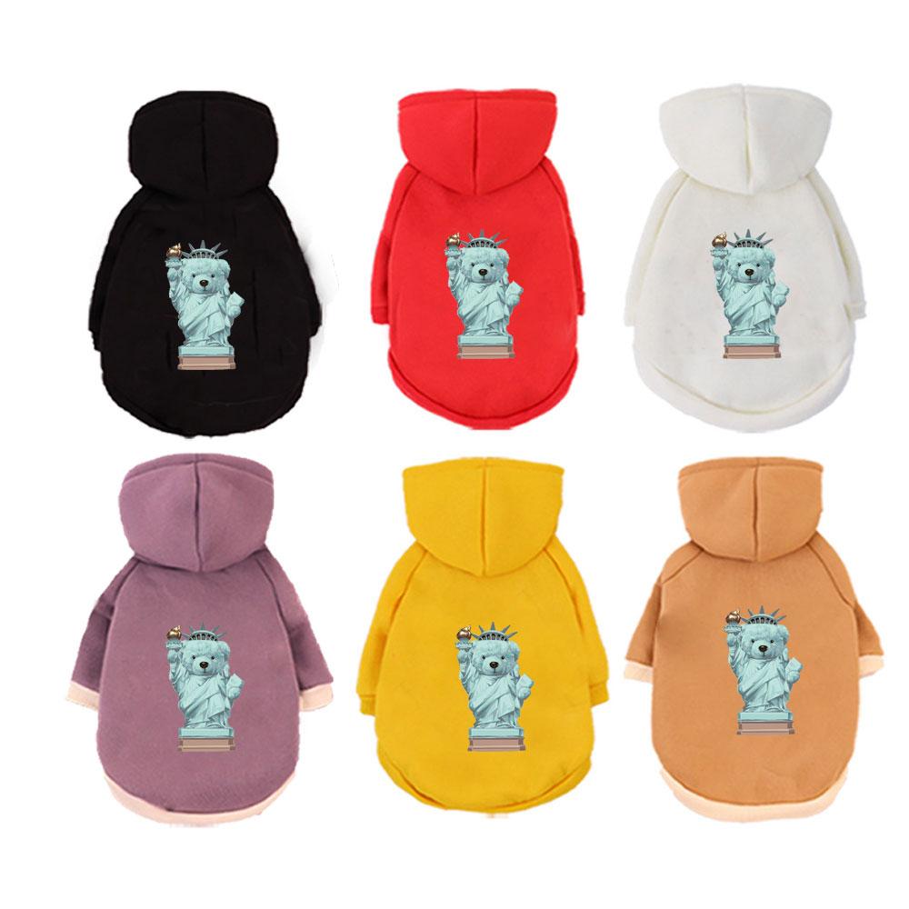 XS-6XL Pet Hooded Sweatshirt Cats & Dogs Fashion Winter Warm Clothes Suitable For Cats ,Teddy Golden Retriever