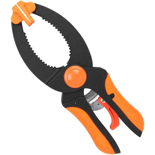 E-Value Nylon Locking Hand Clamp, Overall Length 240mm, Opening Approx. 70mm, RHC-240