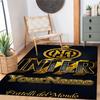 Inter Milan Personalized Text Carpet Design for Hallway Foyer Living Rooms Bedrooms Anti-slip Rug Office home decor