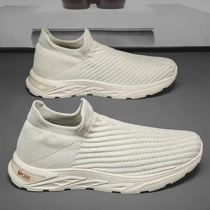 Fashion Slipon Fur Lined Designer Boots Men Walking Vulcanized Sneakers Men's Sports Shoes Sale Lofer New Season Athletic Badkets