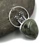 Natural Prehnite Gemstone 925 Sterling Silver Jewelry Designer Pendant 2.31" AJP-453