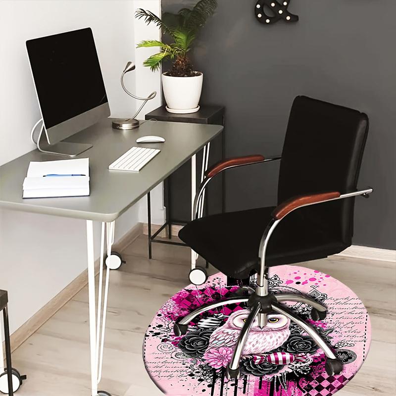 

1pc Round carpet, Perfect for Decorating Chairs, Living Rooms, Or Bedrooms, for Living Room.193 80cm by 80cm