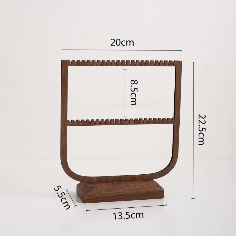 

Vertical Earring Display Stand - Jewelry Shop Storage Rack for Art-Style Live Streaming