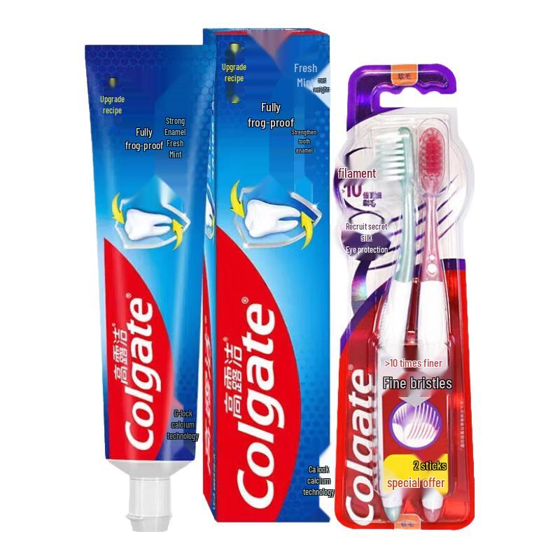 Colgate Total Anti-Cavity Toothpaste & Toothbrush Set
