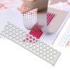 DIY Diamond Painting Cross Stitch Tools Ruler Drawing Square Round Diamond Embroidery Accessory Stainless Steel Embroidery Ruler
