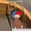 The Cartoon Monkey with a Hat Is Suitable for iPhone 16 Cases, iPhone 11/12/13/14/15 Pro Max Protective Cases