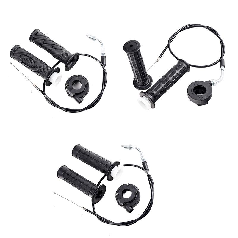 1 Set Motorcycle Throttle Twist Grip Set With Throttle Cable 22Mm 7/8" For Atv Dirt Bike Motocross Scooter Gy6 50Cc-150Cc