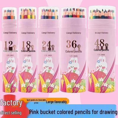 Matite Colorate per Creazioni Artistiche Fai-da-Te per Bambini (12-48 Colori)