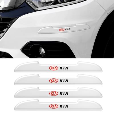 4 Pack Silicone Door Edge Protector Bumper Strips for Sportage Ceed Picanto Rio ProCeed Niro 5 3 4 K7 K5 K8 K3 Ray K9