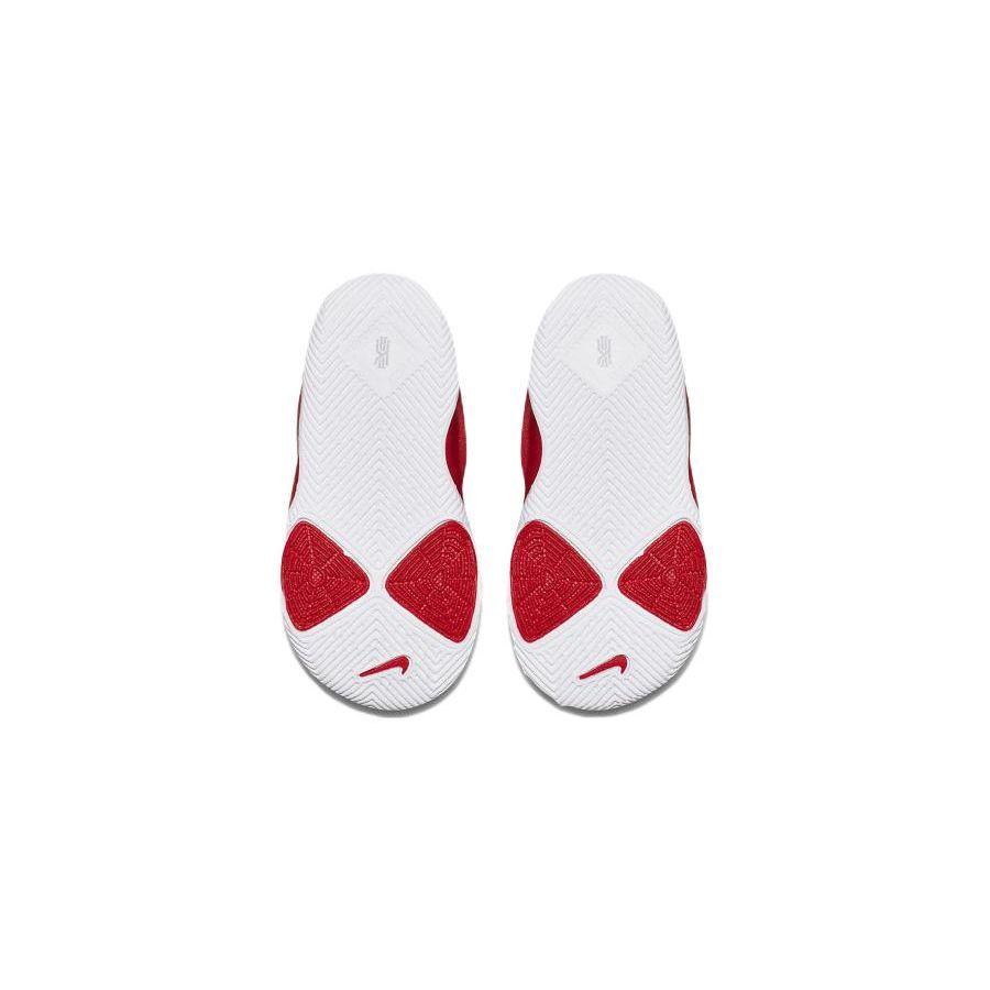 Nike Kyrie 3 Comfortable Versatile Non-Slip Shock Absorbing Durable Support Lightweight Mid-Top Walking Shoes Baby Shoes Red White 869984-601