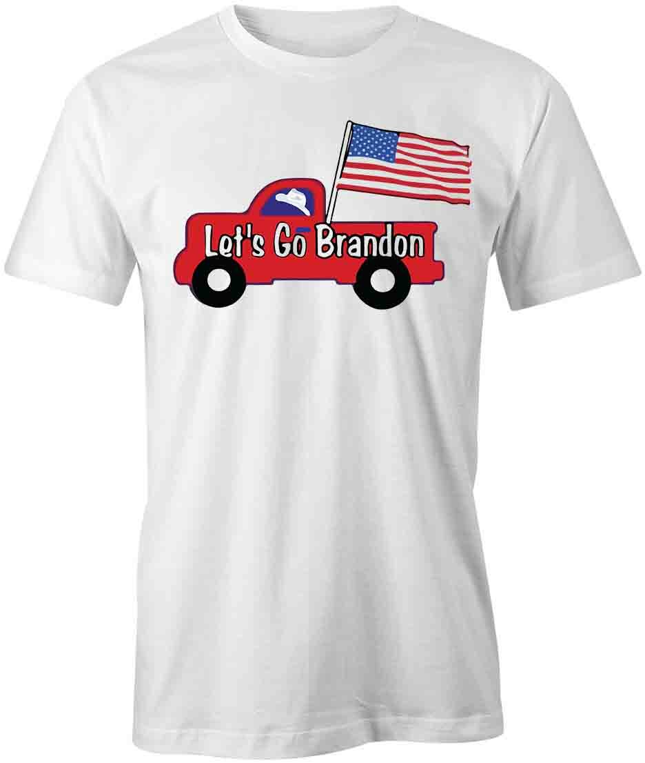 LGB TRUCK TShirt Tee Short-Sleeved Cotton POLITICAL PATRIOTIC S1WCA828 S
