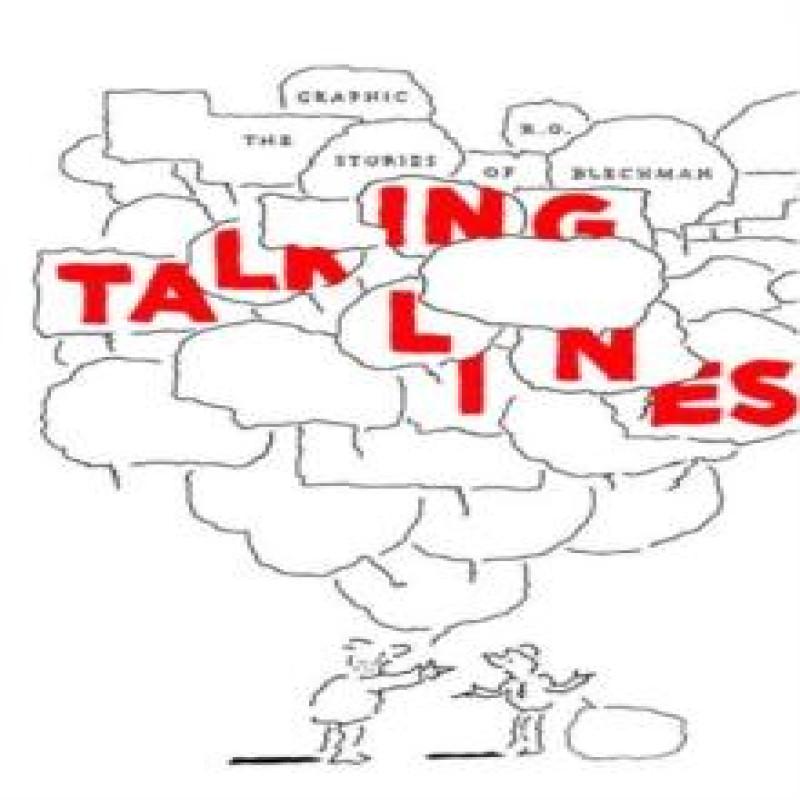 Talking Lines by R O Blechman Hardback Book 9781897299852