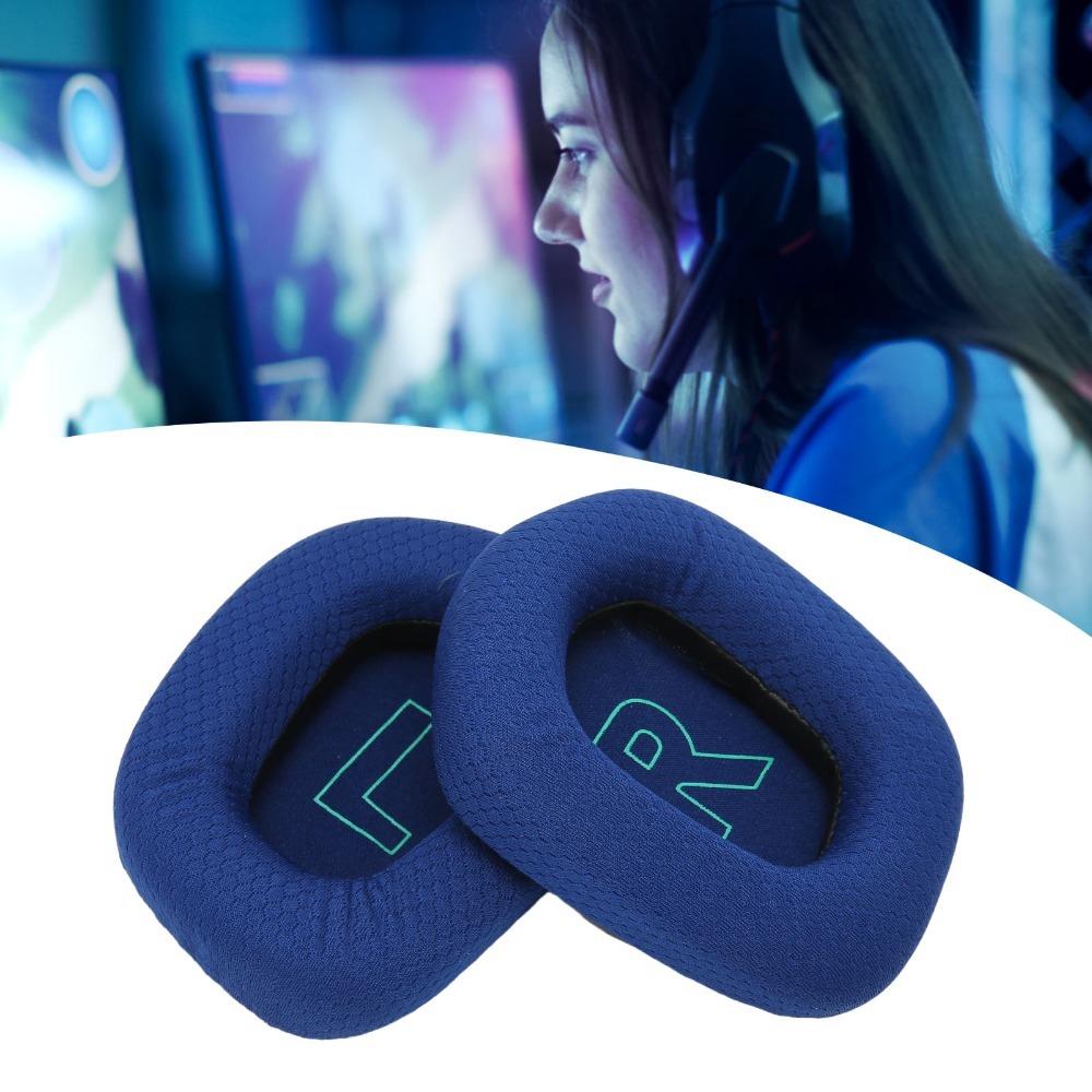2PCS Comfortable Earpads Cushions for Logitech G733 Headphones Comfort Enhancement
