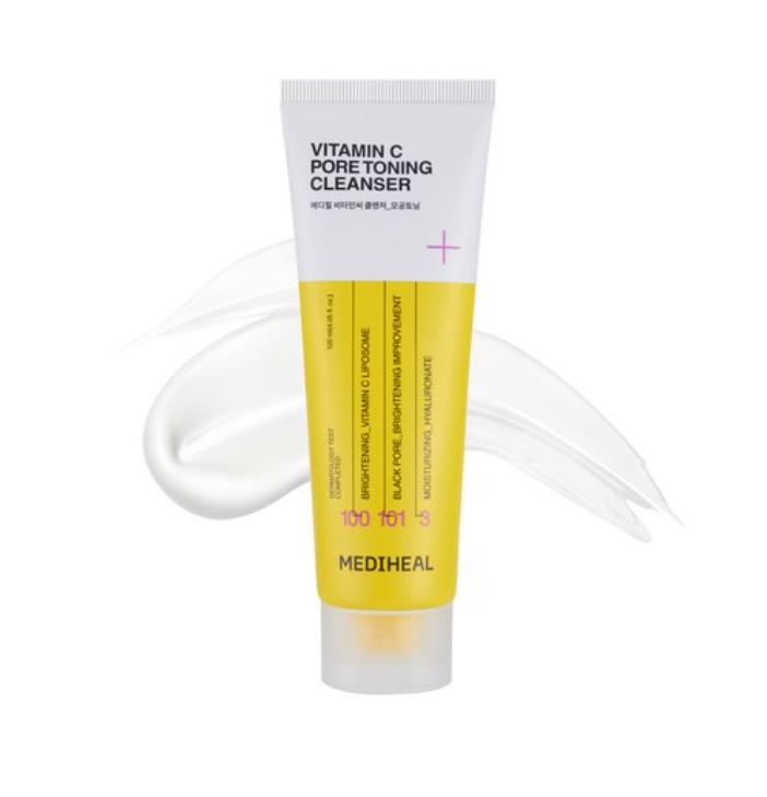 MEDIHEAL Pore Toning Cleansing Foam 120ml 1 ea