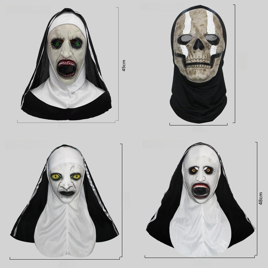 Mask Scream White Skull Ghost Face Masquerade Halloween Party Mock Gift Prop