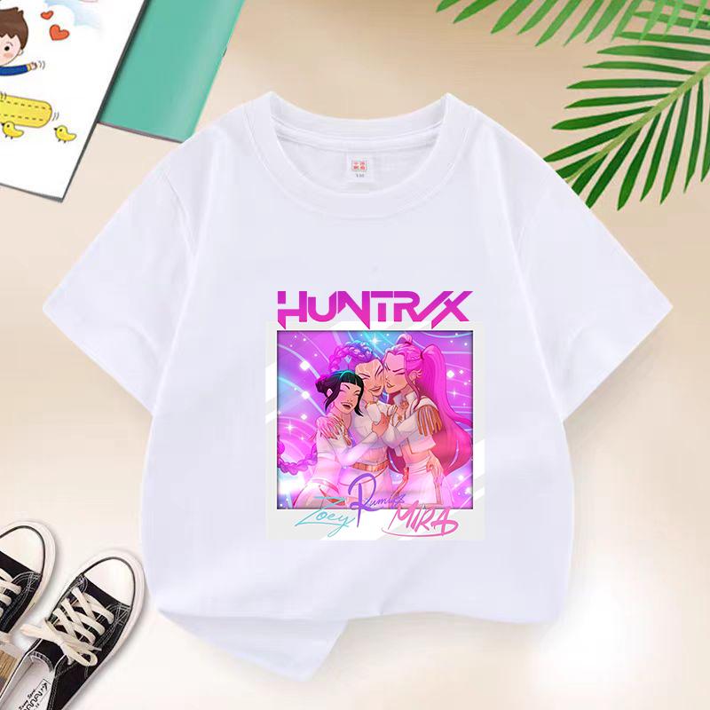 Kpop The Witch Hunt Team Turtle Planet Witch Hunter Group Short-Sleeve Peripheral Printed T-Shirt