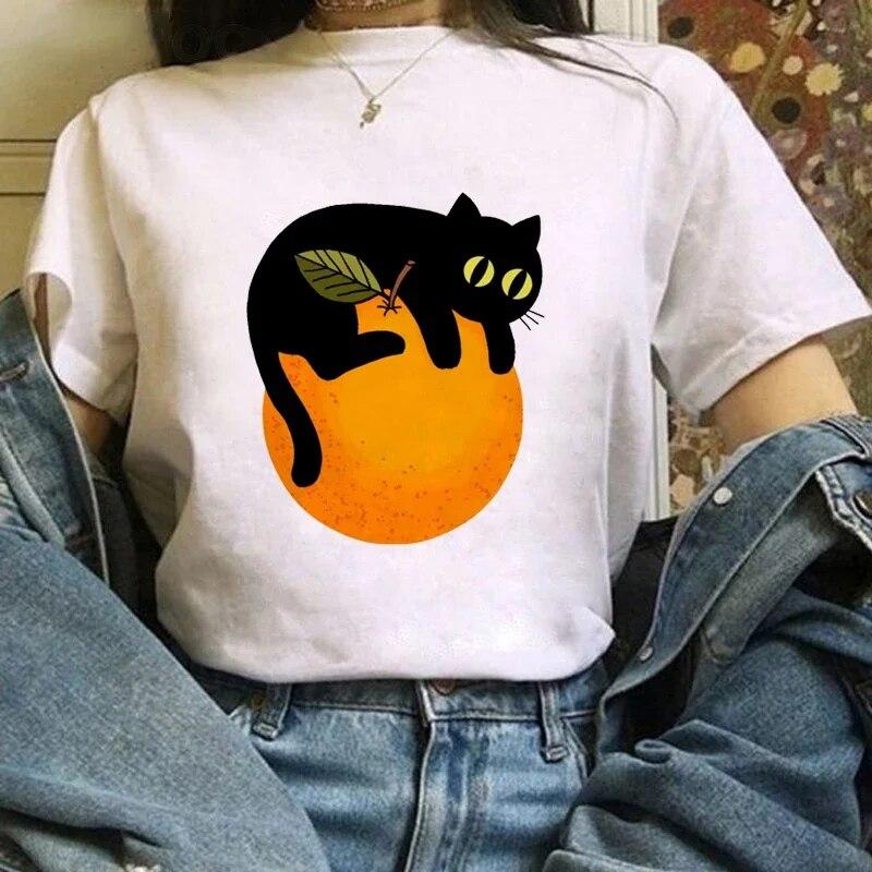 T-Shirt WoUnisex Cute Dinosaur Print T-Shirt Summer Short Sleeve Clothing Fun Versatile Pattern T-Shirt Fashion WoUnisex Top.