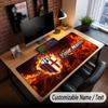 Large Mouse Pad Bologna FC Print Custom Name Text Desk Mat for Office Gaming
