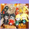 Cute Harry Potter Cartoon Keychain Adorable Ron Wand Rubber Key Accessories