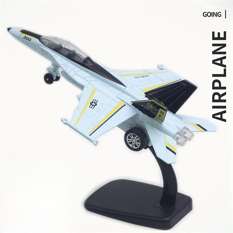 22CM Alloy Fighter Model F-16 Su-35 F-18 F35 Various Aircraft, Cross-border