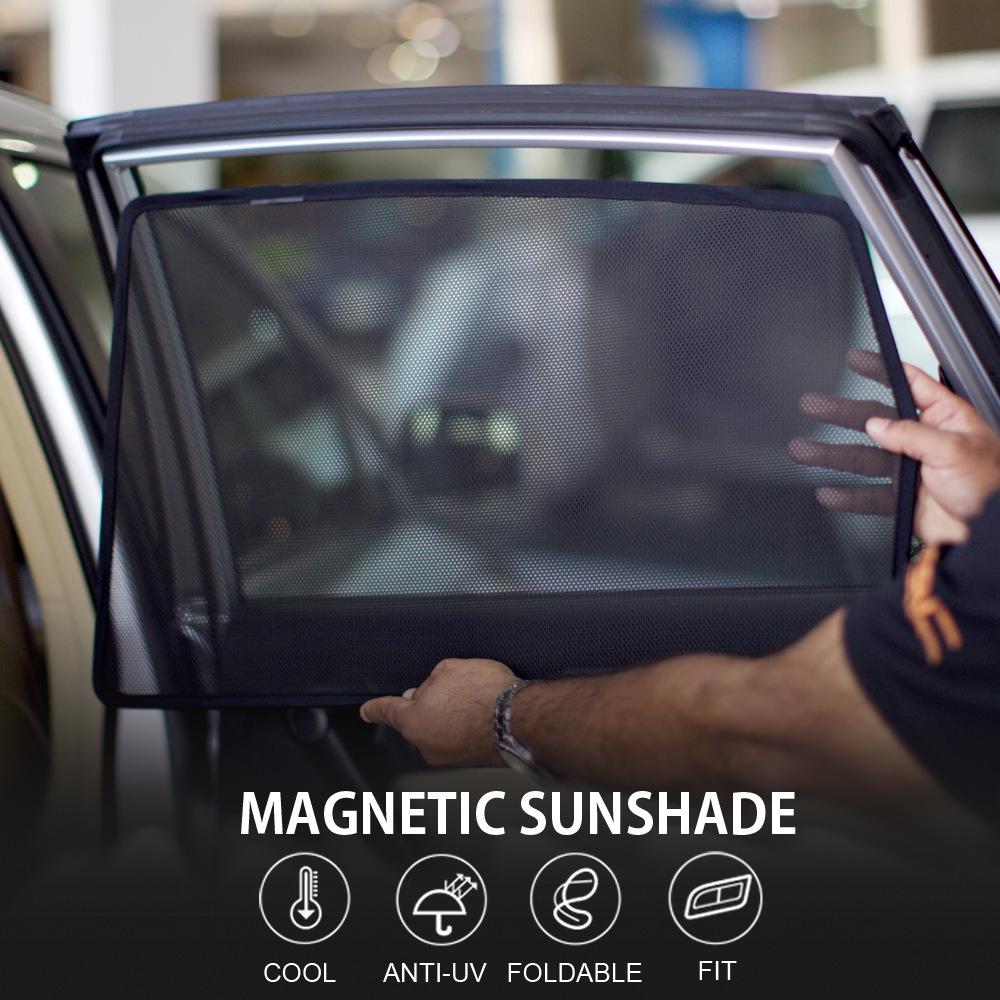 BYD Song L Magnetic Car Side Window Sunshade: Sun Protection, Heat Insulation, Mosquito-Proof Mesh Curtain
