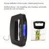 Digital Luggage Scale, Electronic Portable Luggage Suitcase Travel Scale With Backlight Electronic Travel Hanging Scale (Battery Not Included)