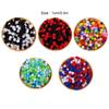 300pieces Craft Pom Poms Bundle Assorted Fuzzy Pompoms For DIY Fun Assorted Fuzzy Pompoms Balls