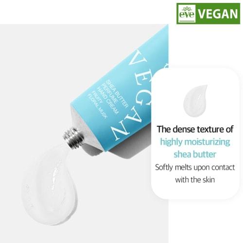 ALL MASIL Vegan 3 Shea Butter Perfume Hand Cream, 50ml, Moisturizing Vegan Shea Butter Perfume Hand Cream (Fruity Floral Mask FL)