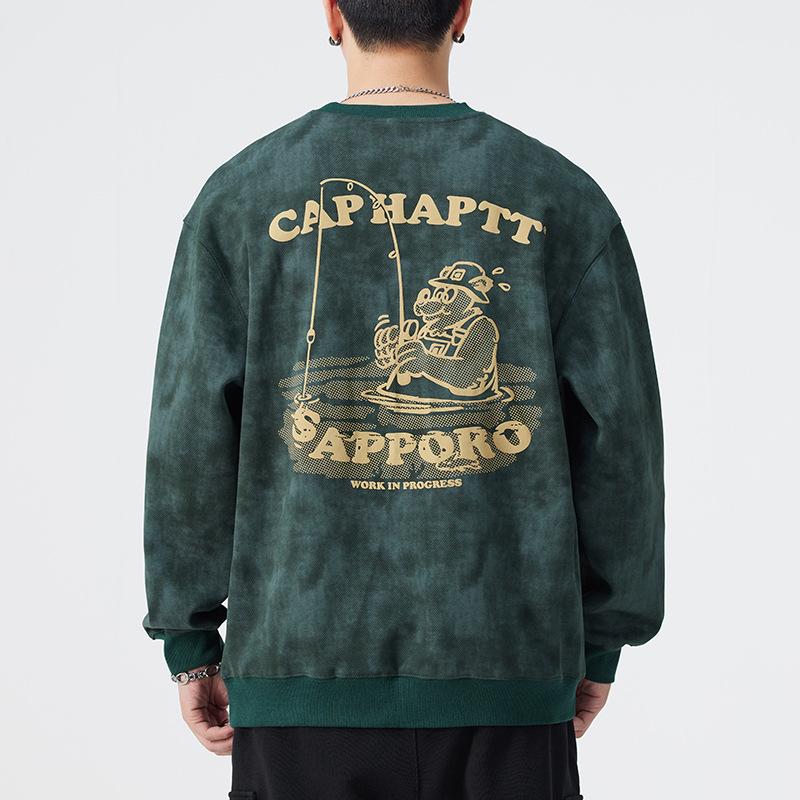 Модный брендовый флисовый свитер для мужчин — фото 7